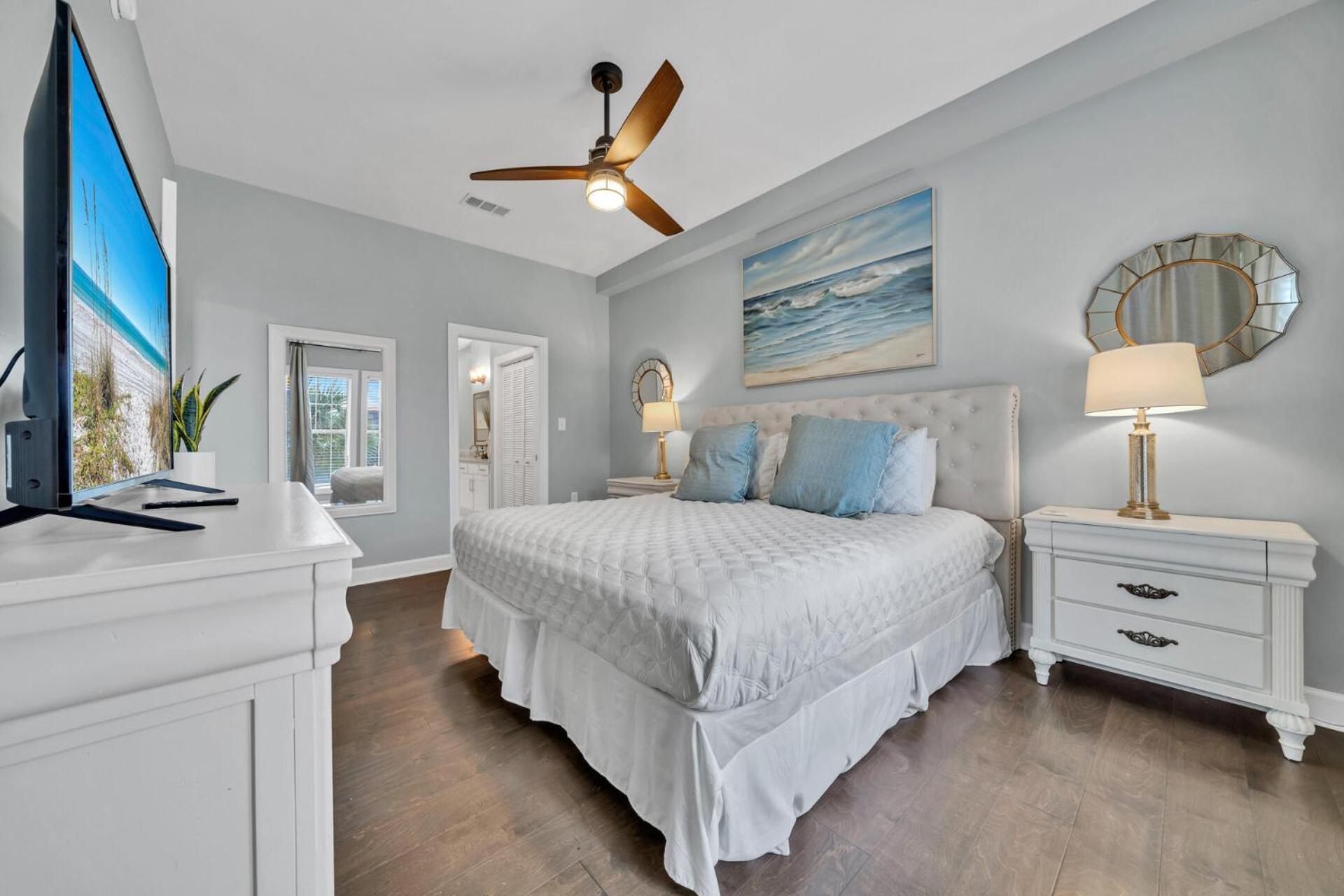 Stunning Village Condo, Overlooking 30a, Beautifully Decorated Recently Updated