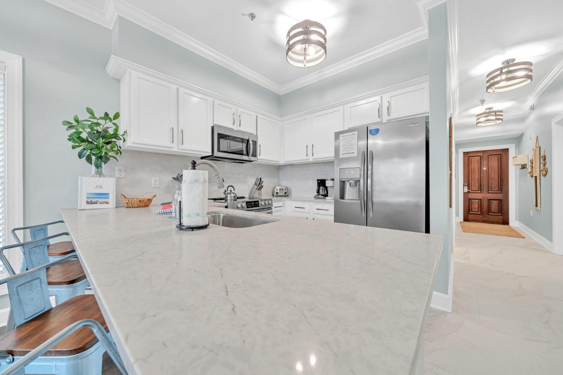 Stunning Village Condo, Overlooking 30a, Beautifully Decorated Recently Updated * Rosemary Beach