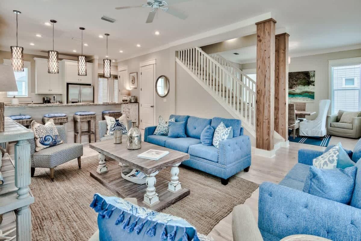 Palm Sundaze On Scenic 30a Sleeps 13 Includes Shuttle Service To Holiday home Rosemary Beach