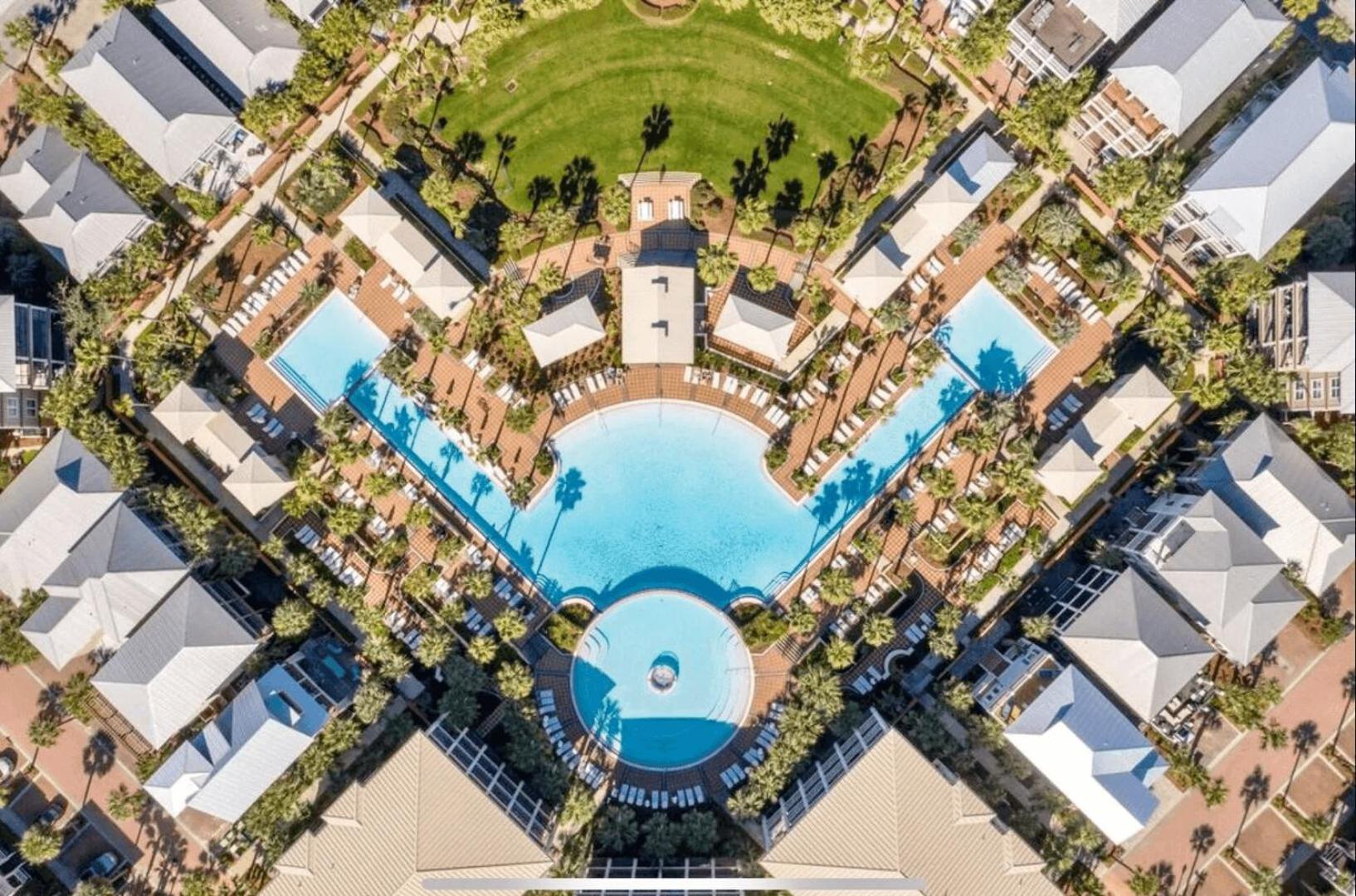 30a Wave And Sea By Avantstay Lagoon Pool Walk To Holiday home
