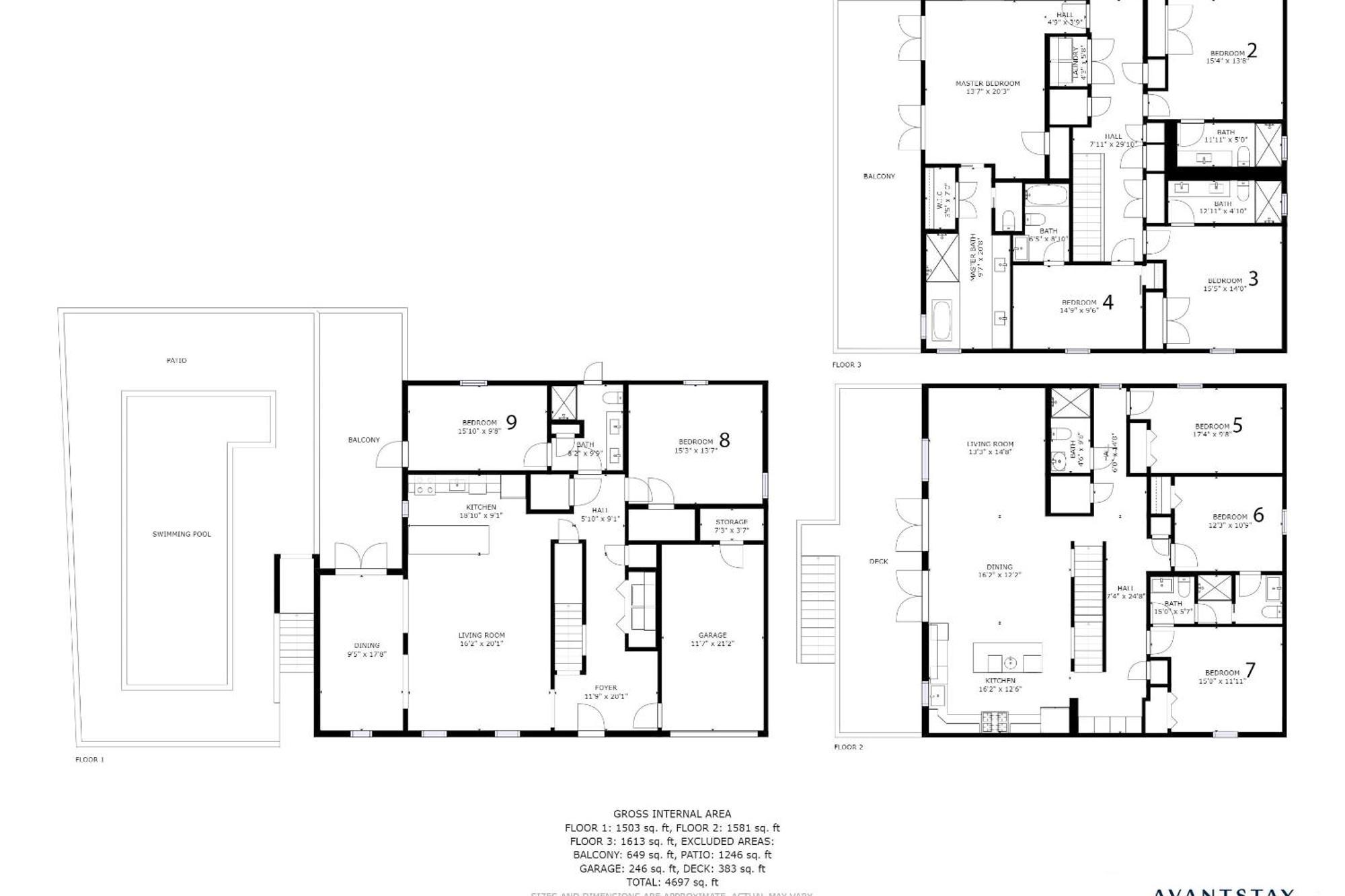 Holiday home Fin By Avantstay 9 Bedroom Destin Oasis With Pool Walk To Rosemary Beach